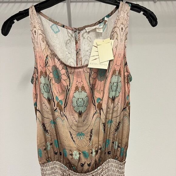 NWT Boston Proper Intricate Medallion Maxi - Picture 5 of 8